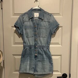 Denim Romper S